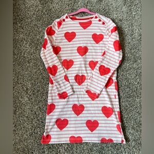 Mini Boden heart dress ❤️ perfect for Valentine’s Day!